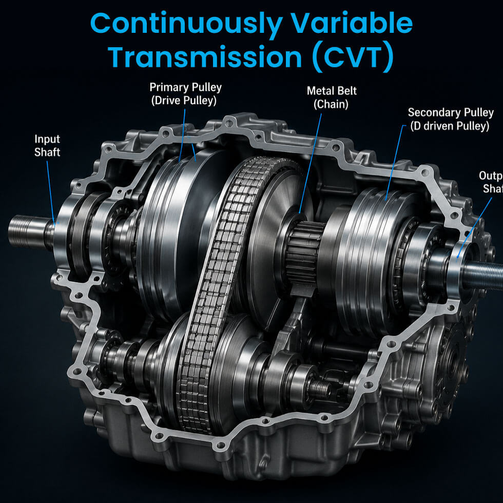 Continuously-Variable-Transmission-CVT-system