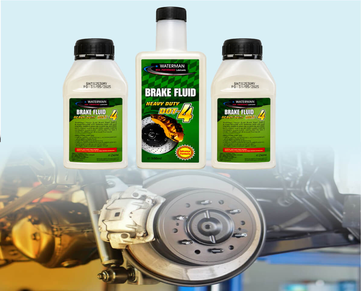 WATERMAN LUBRICANTS BRAKE FLUID
