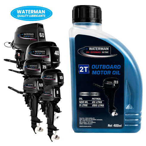 waterman-2T-outboard-motor-oil-400mls-with-outboard-engine