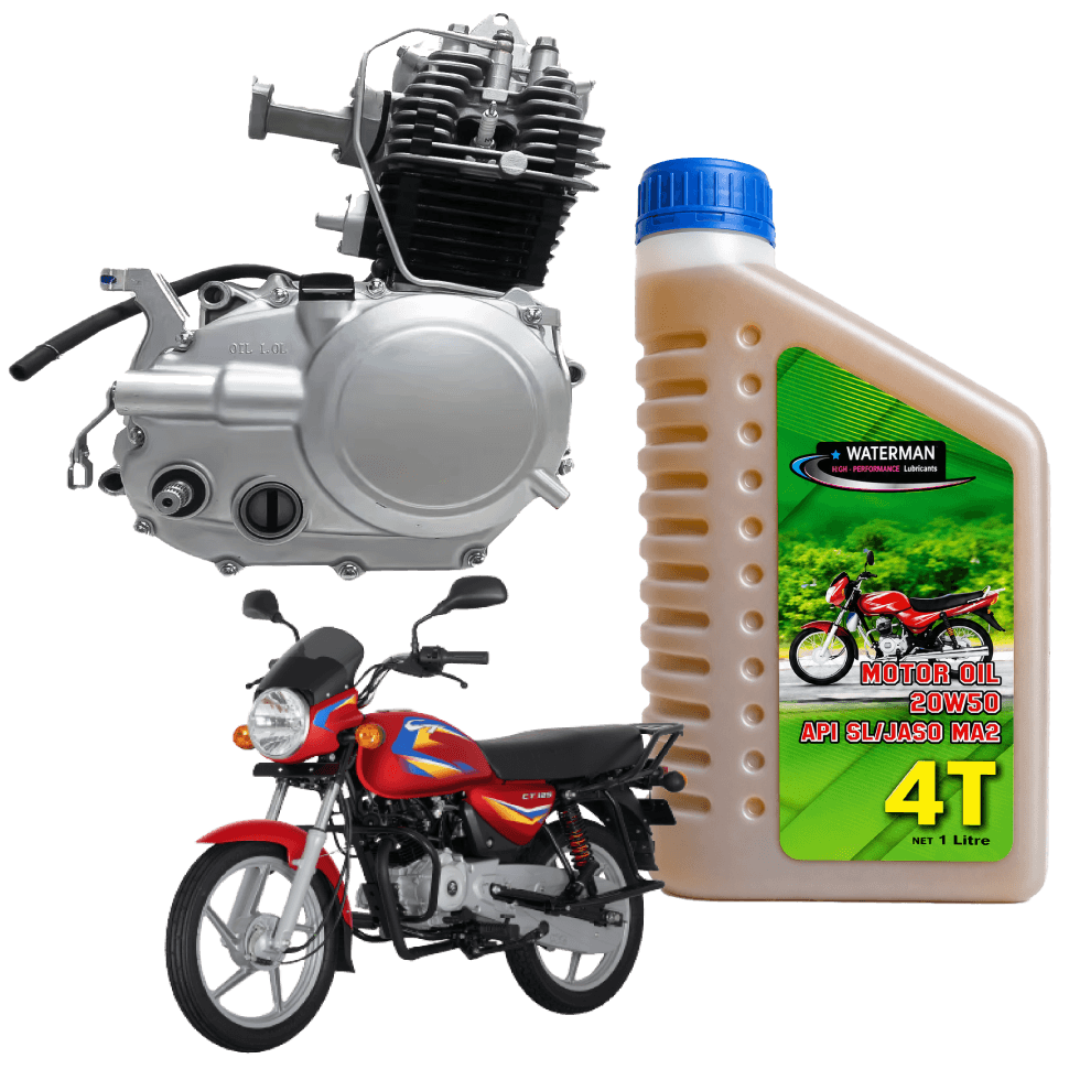 Waterman 4T Motor Engine Oil 20W50 - Image 5